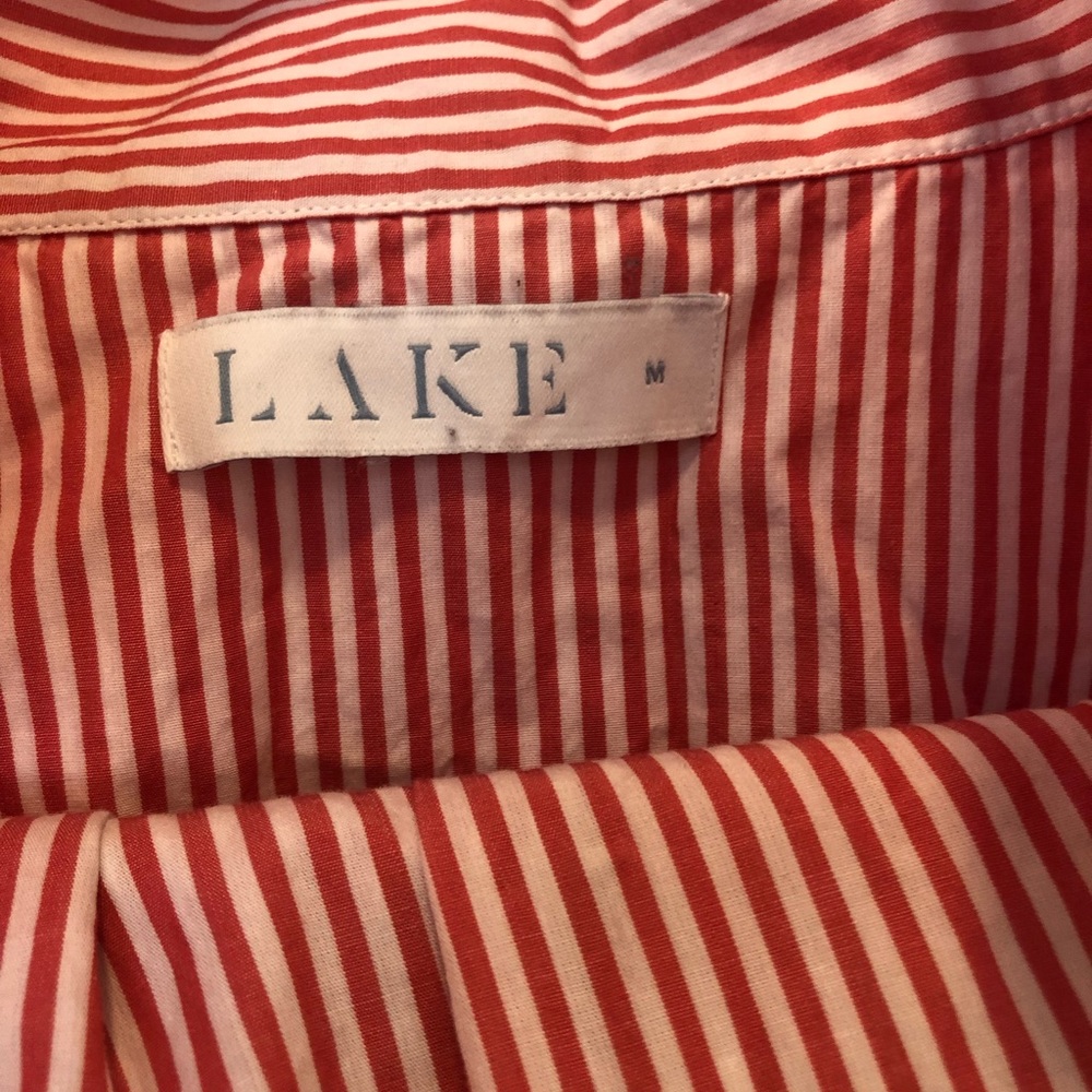 Lake Pajama set, poplin, scarlet, size M